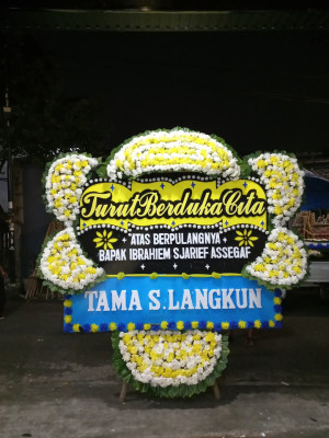Papan Bunga Duka di Lebong Utara